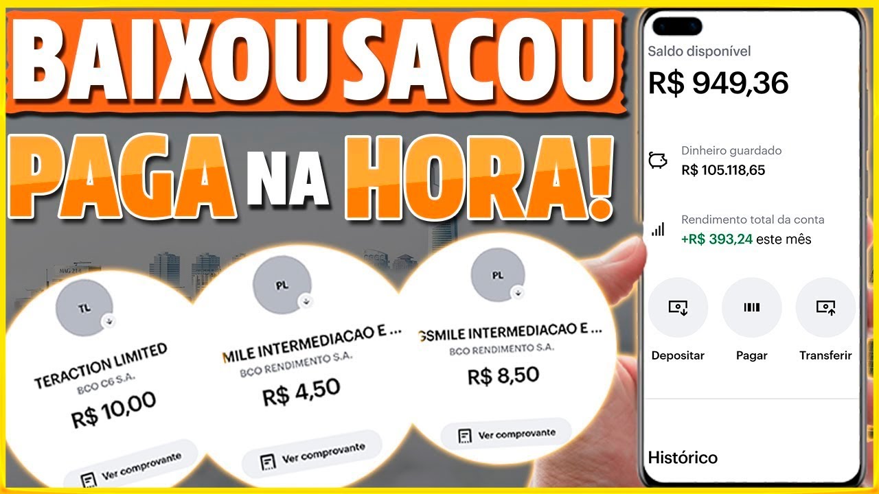 [BAIXOU SACOU] App Pagando na Hora para Jogar – App de Jogo para Ganhar Dinheiro em 2023