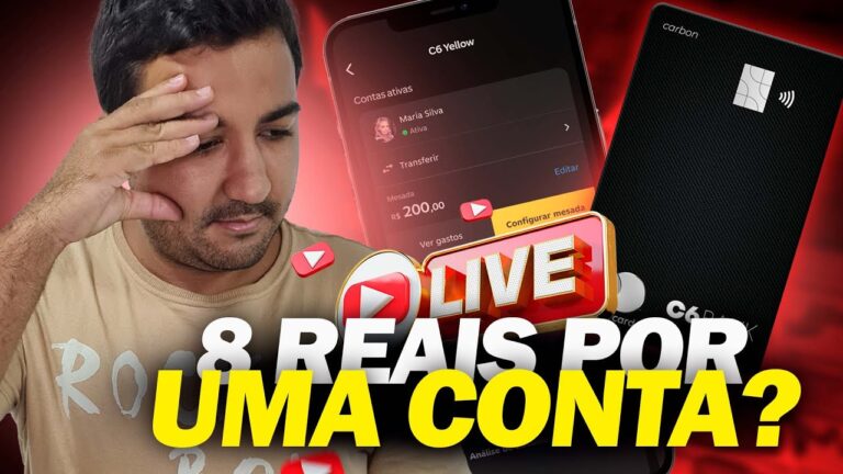 💳 BOMBA! C6 BANK PASSA A COBRAR 8 REIAS PELO CONTA DIGITAL