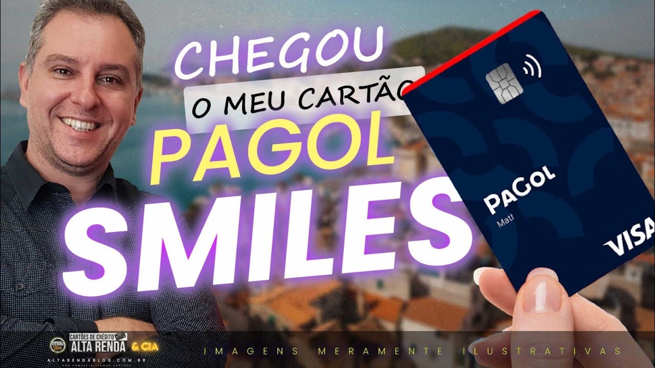 💳CHEGOU MEU NOVO CARTÃO DA CONTA DIGITAL PAGOL SMILES! CONHEÇA A NOVA CONTA DIGITAL + MILHAS SMILES