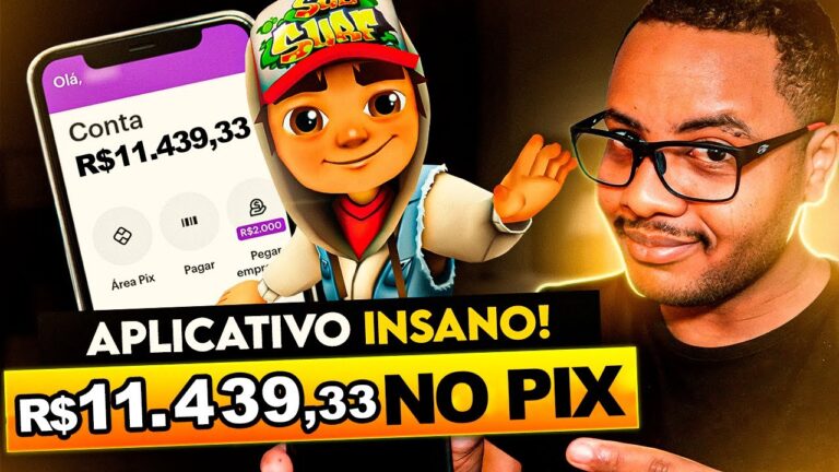 Subway Surfers PAGOU R$11.439,33 Aplicativo FAMOSO App Subway Surfers PAGANDO DE VERDADE PARA JOGAR