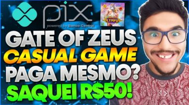 Gate of Zeus casual game Paga Mesmo? JOGUEI E SAQUEI R$50,00! Gate of Zeus casual game Paga?