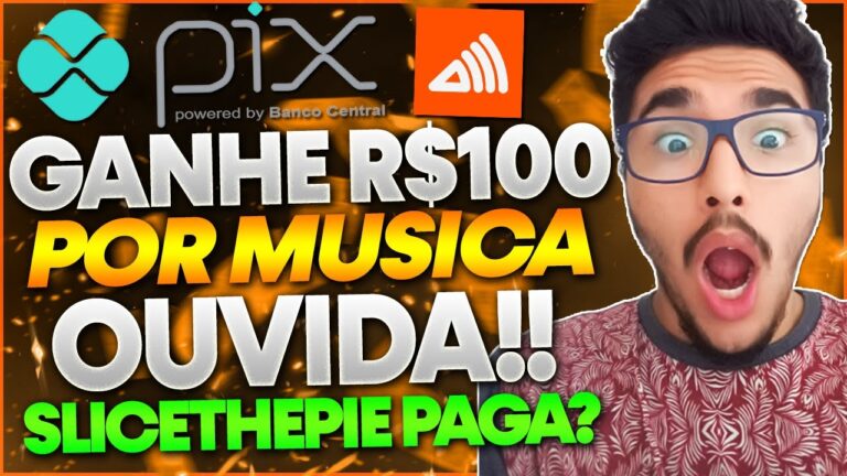 Slicethepie Paga Para OUVIR Musica? GANHE R$100,00 POR MUSICA OUVIDA! Slicethepie Paga Mesmo?