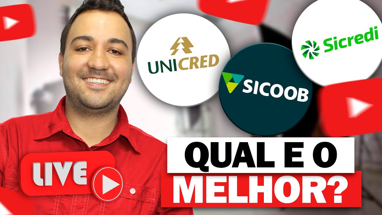 💳QUAL O MELHOR? SICREDI, SICOOB OU UNICRED?  MELHOR COOPERATIVA PARA 2024?