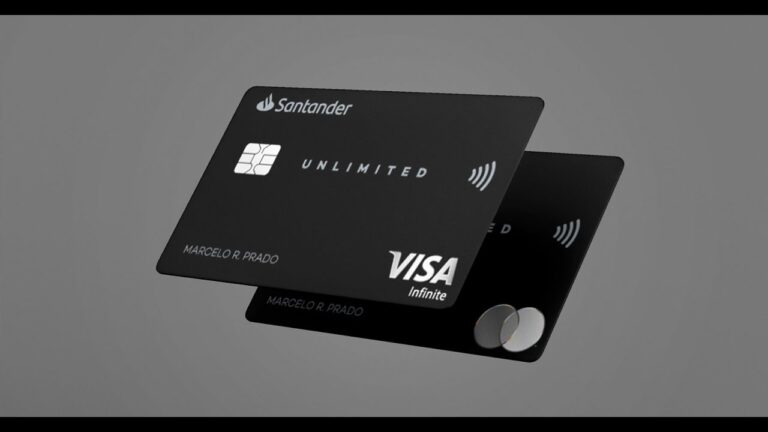 Conheça o Cartão Santander Unlimited alta renda