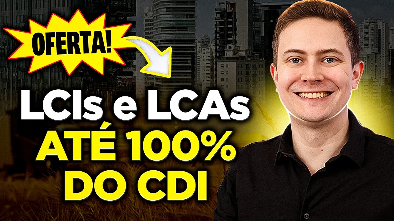 [*OPORTUNIDADE*] LCIs e LCAs PAGANDO ATÉ 100% CDI (com isenção de IR e garantia do FGC)