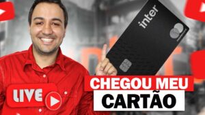 💳NOVO CARTÃO BANCO INTER MASTERCARD BLACK.