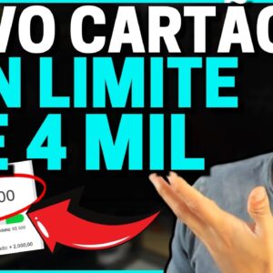 😱ATENÇÃO! NOVO CARTÃO PAN LIMITE INICIAL DE R$ 4 MIL REAIS