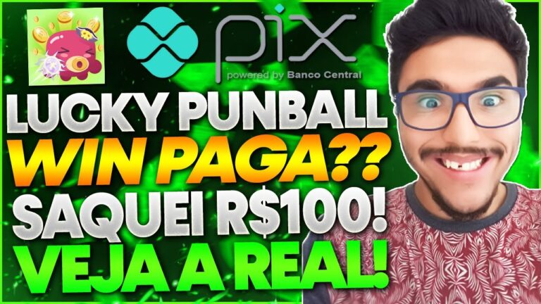 Lucky PunBall Win Paga no Pix? TESTEI e SAQUEI R$100,00! Lucky PunBall Win Paga Mesmo?