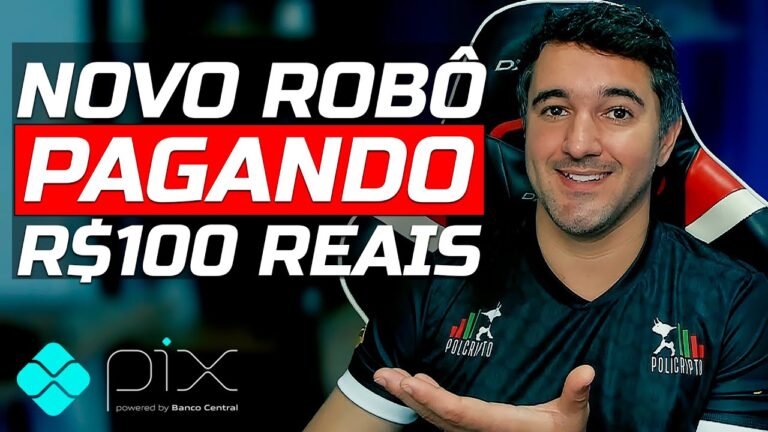 NOVO ROBÔ DO PIX | GANHE R$100 REAIS POR DIA NO AUTOMÁTICO