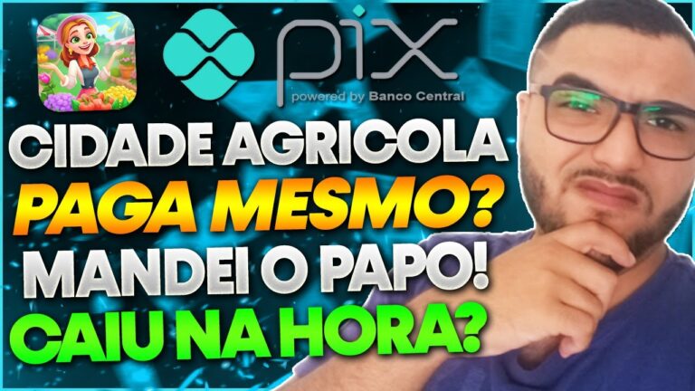 Testei o Cidade Agricola! ELE PAGOU? MANDEI A REAL! Cidade Agricola PAGA MESMO? Cidade Agricola