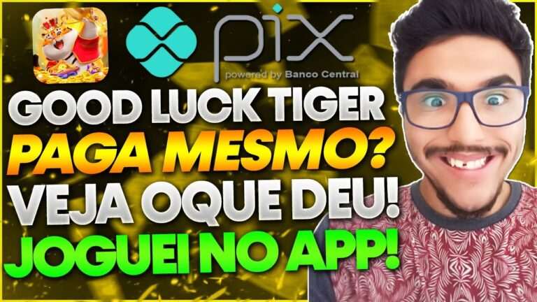 Good Luck Tiger Paga Mesmo? VEJA NO QUE DEU! Good Luck Tiger é Confiavel? Good Luck Tiger!