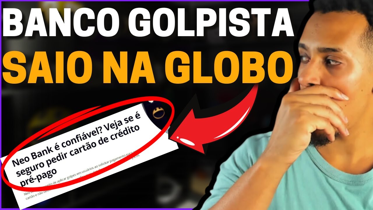 😱🚨URGENTE!!! SAIU NA GLOBO: CARTÃO APROVA FÁCIL ATÉ NEGATIVADO MESMO? "NEOBANK"