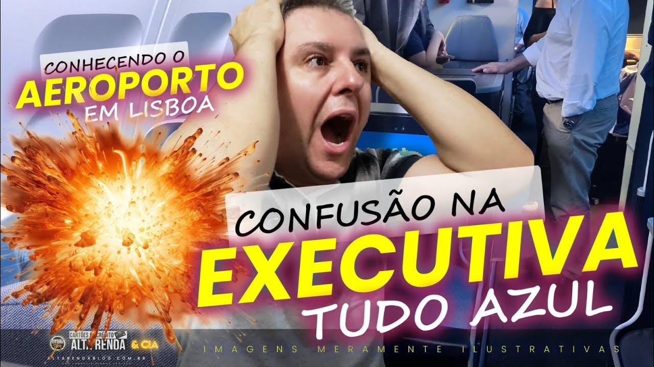 💳CONFUSÃO NA EXECUTIVA DA AZUL VOO DE CAMPINAS VCP PARA LISBOA LIS! SAIBA MAIS COMIGO NA EXECUTIVA.