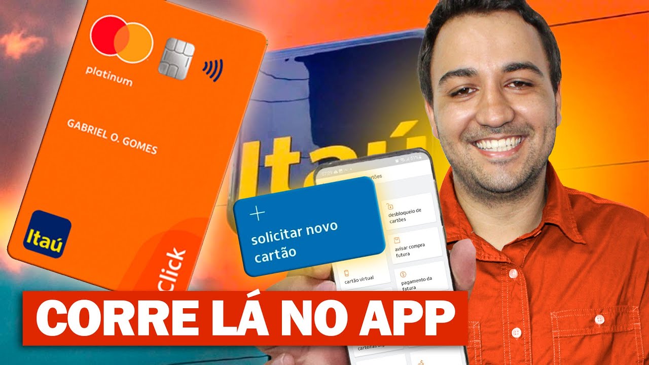 💳LIVE! CARTÃO ITAÚ CLICK COM PONTOS VALE  APENA?