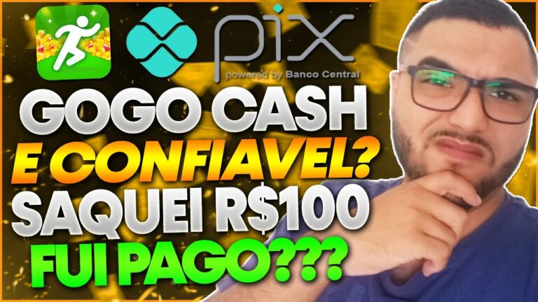 Gogo Cash Paga Mesmo? SAQUEI R$100,00 no Gogo Cash! RECEBI O DINHEIRO?
