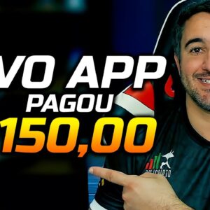 NOVO APP PAGOU R$150,00 NO PIX!