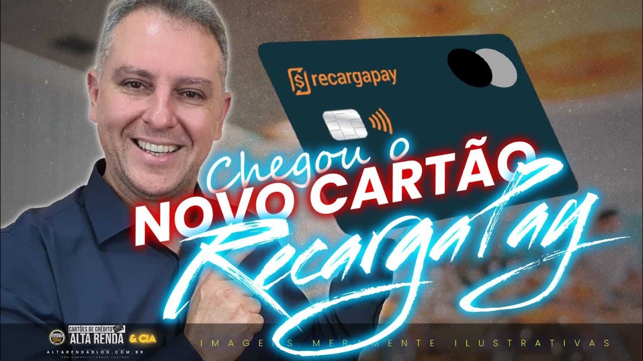 💳NOVO CARTÃO DE CRÉDITO! RECARGAPAY LANÇA SEU NOVO CARTÃO DE CRÉDITO MASTERCARD COM 1.5% DE CASHBACK