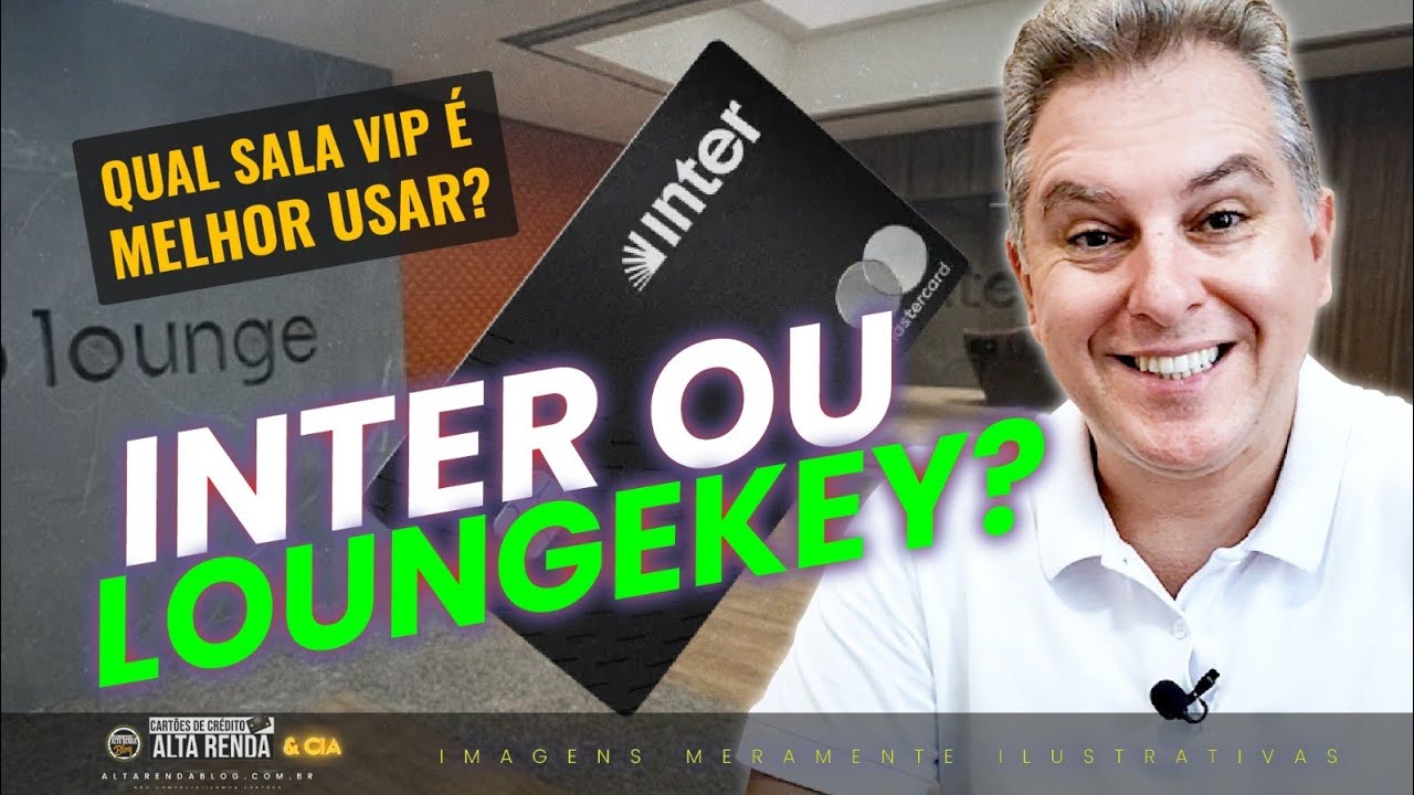 💳CARTÃO BLACK DO BANCO INTER! QUAL SALA VIP DEVO USAR:SALAS INTER / LOUNGEKEY? SAIBA QUAL É A MELHOR