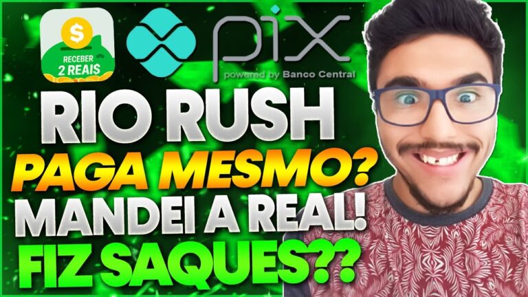 Rio Rush Paga Mesmo? MANDEI A REAL do Rio Rush! CONSEGUIR SACAR? Rio Rush Paga?