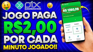 ✅Saque R$2,00 a CADA 1 Minuto Jogando NESSE App! Aplicativo Para Ganhar Dinheiro Via Pix 2024
