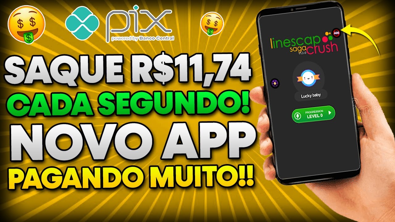 Saiuuu Novo App Pagando R$11,74 Por Missão Cumprida! App Para Ganhar Dinheiro Via Pix