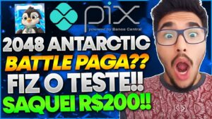 2048 Antarctic Battle Paga Certo? FIZ o TESTE! SAQUEI R$200,00? A Real do 2048 Antarctic Battle