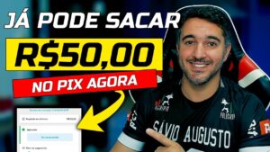 GANHE R$50,00 REAIS AGORA NO PIX – JÁ PODE SACAR