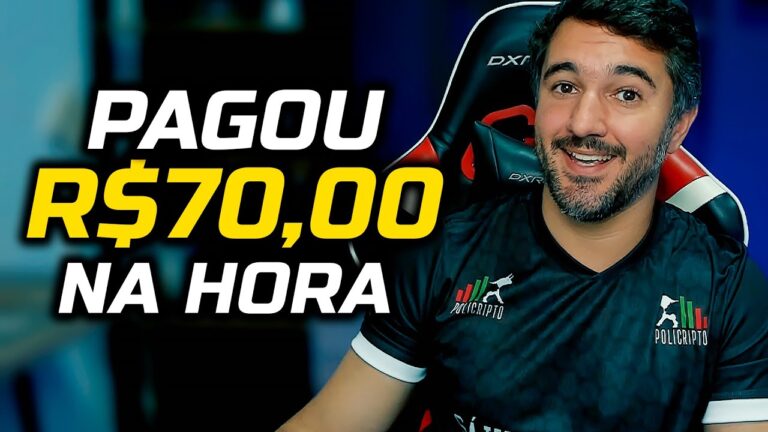 GANHE R$70 REAIS AGORA - COMO GANHAR DINHEIRO NA INTERNET
