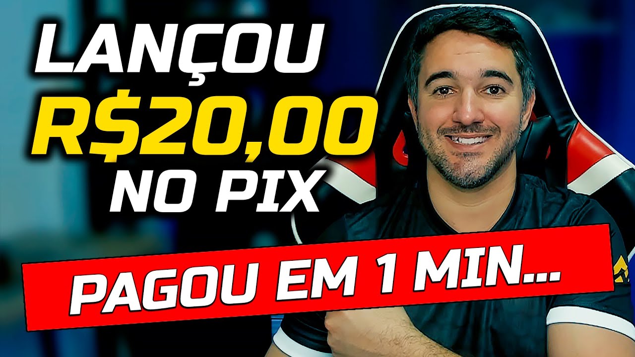 LANÇOU!!! NOVO APP - GANHE R$20,00 AGORA EM 1 MINUTO