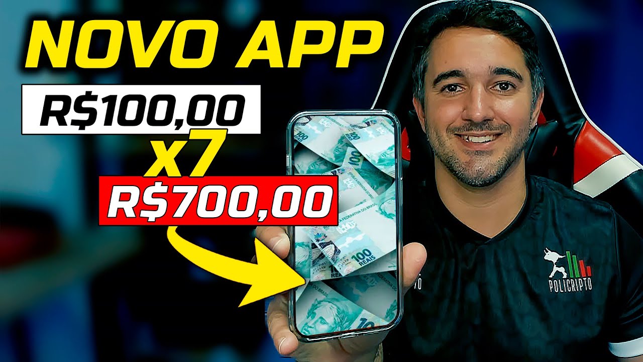 NOVO APP!!! Ganhe R$100 Reais Agora + R$700 No Pix...