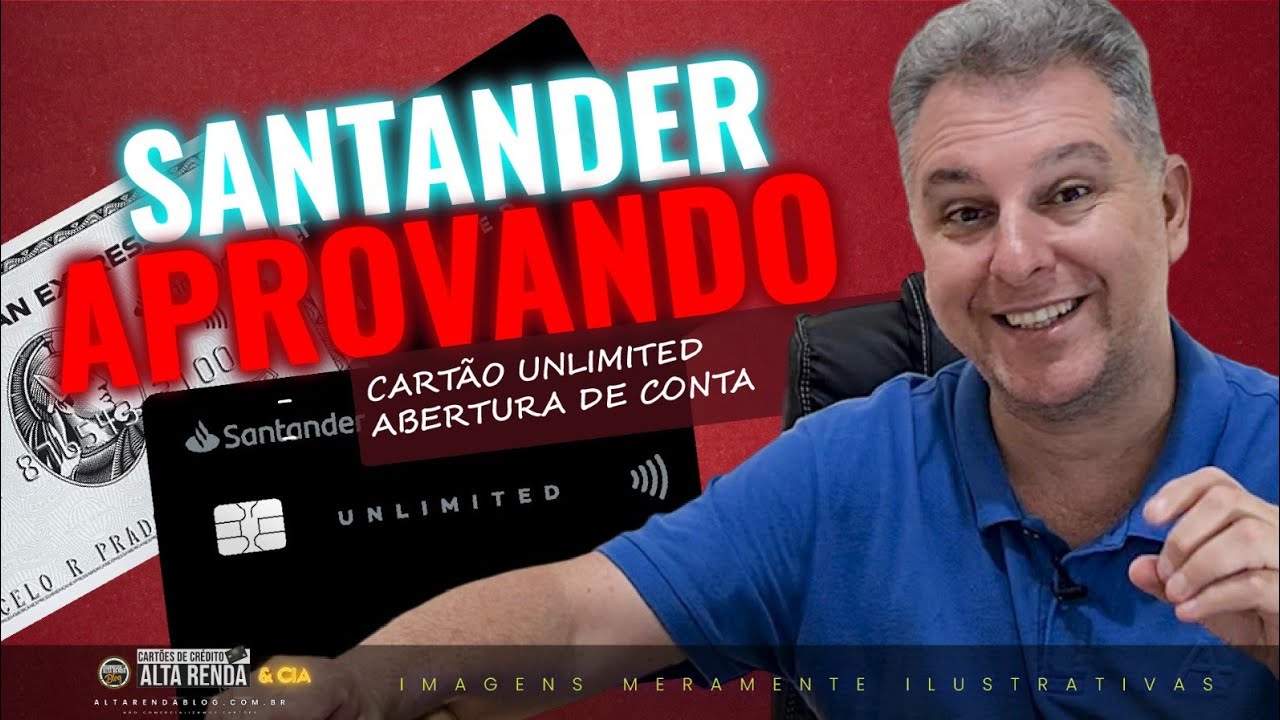 💳SANTANDER SELECT UNLIMITED, VISA INFINITE, SMILES, DECOLAR, ADVANTAGE, TENHA AGORA MESMO PELO LINK