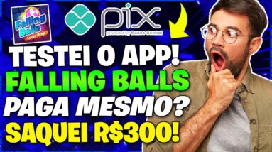 Falling Balls Lucky Drop Paga no Pix? TESTEI e SAQUEI R$300,00! Falling Balls Lucky Drop PAGA?