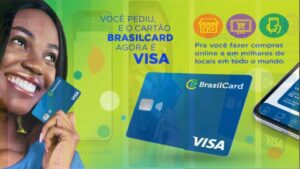 Cartão Brasilcard Visa aprovando MESMO NEGATIVADO?confira