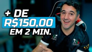 GANHEI MAIS DE R$150,00 REAIS EM 2 MINUTOS