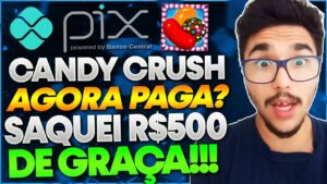 Candy Crush Paga Mesmo? MANDEI A REAL do Candy Crush! CAI NA CONTA? FIZ RENDA EXTRA?