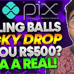 Falling Balls: Lucky Drop PAGOU R$500,00? Falling Balls: Lucky Drop Paga Mesmo? A REAL!