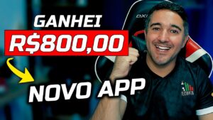 NOVO APP Ganhei R$800,00 Reais em 1 Dia…