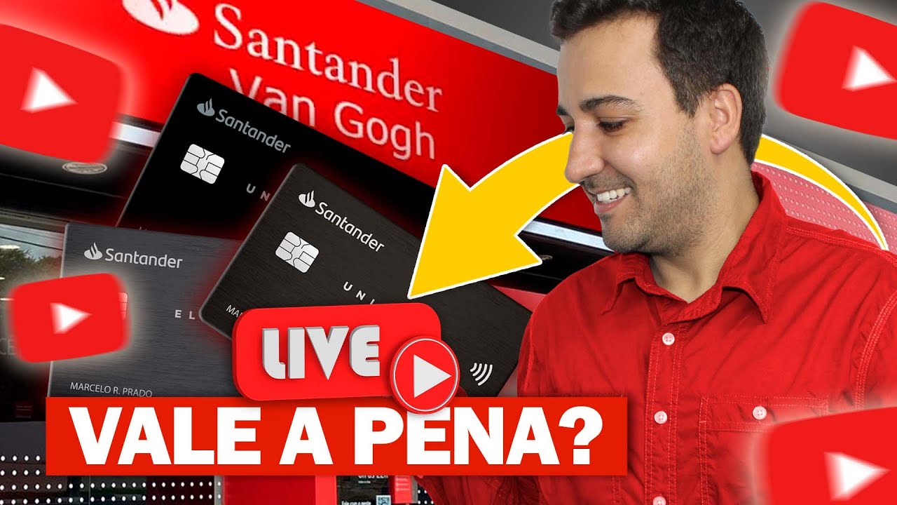 💳LIVE!  NOVOS CARTÕES SANTANDER FREE! VALE A PENA? COMO SOLICITAR?