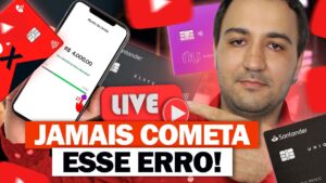 💳LIVE! JAMAIS COMETA ESSE ERRO COM O SEU CARTÃO DE CRÉDITO.