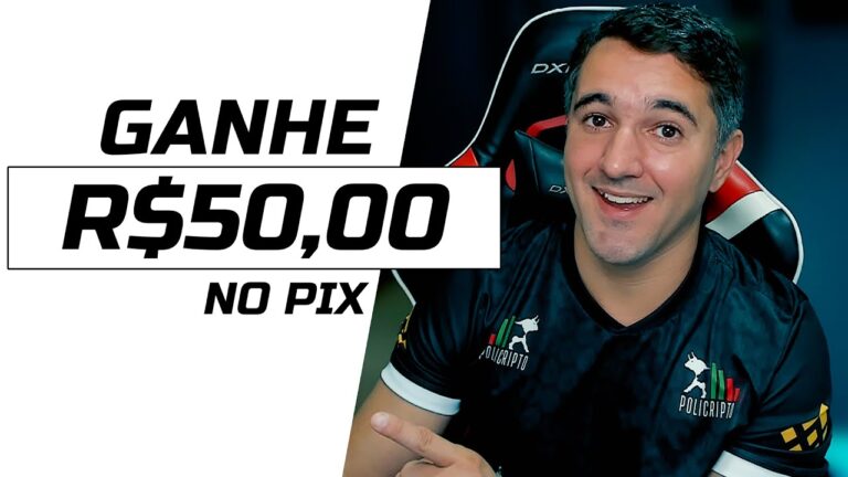 GANHE R$50 REAIS NO PIX - EM 5 MINUTOS