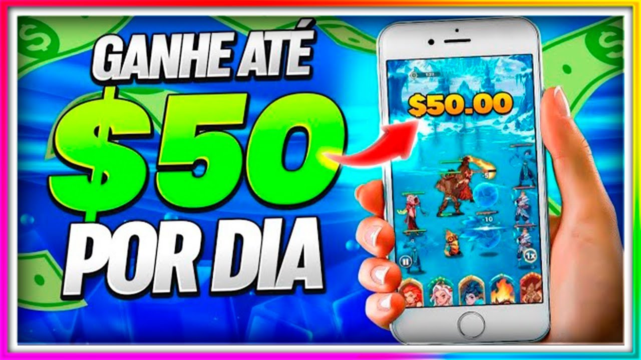 ESSE APP DE JOGO TE PAGA R$ 50/dia 🤑😱 App para Ganhar Dinheiro na Internet - App Pagando no Pix