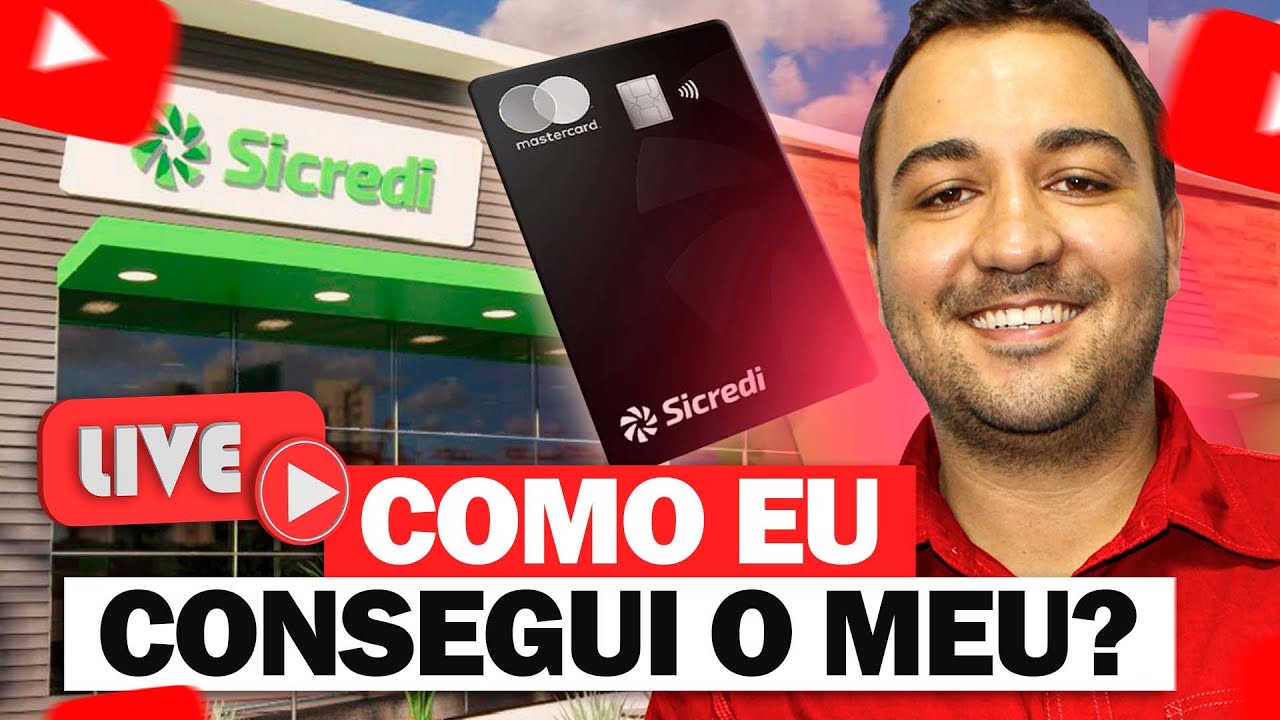 💳LIVE! FUI APROVADO NO MASTERCARD BLACK SICREDI FAZENDO ISSO.