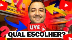 💳LIVE! ITAÚ OU BANCO DO BRASIL? QUAL ESCOLHER PARA? QUAL EU USO?