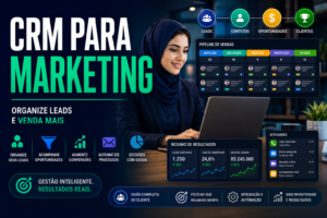 CRM para marketing e vendas inteligentes