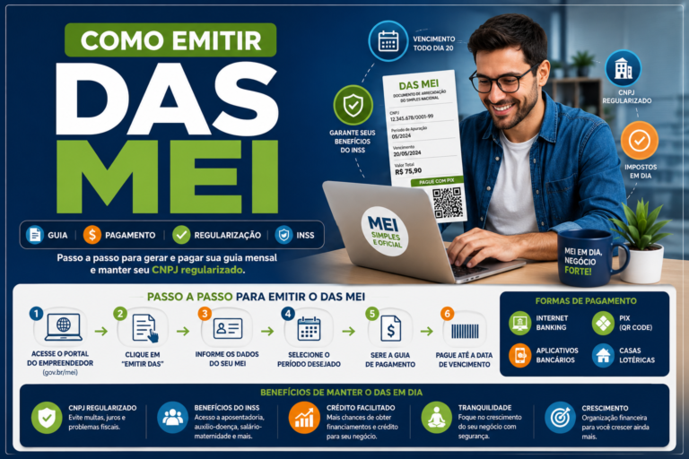 Como emitir o DAS MEI passo a passo
