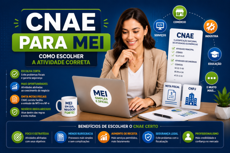 Como escolher o CNAE para MEI