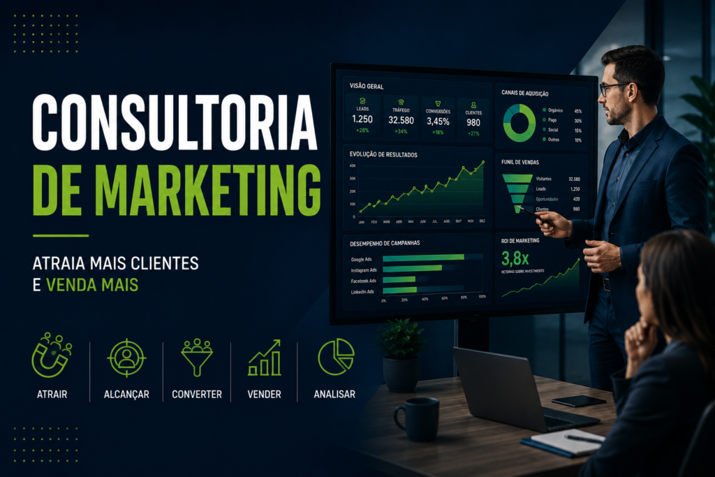 Consultoria de marketing em ação