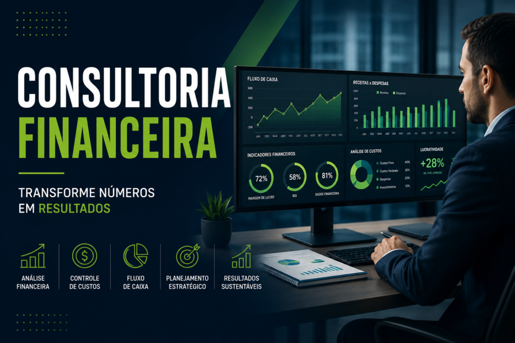 Consultoria Financeira: Como Melhorar o Controle e os Resultados da Empresa 1 Consultoria financeira e análise de resultados
