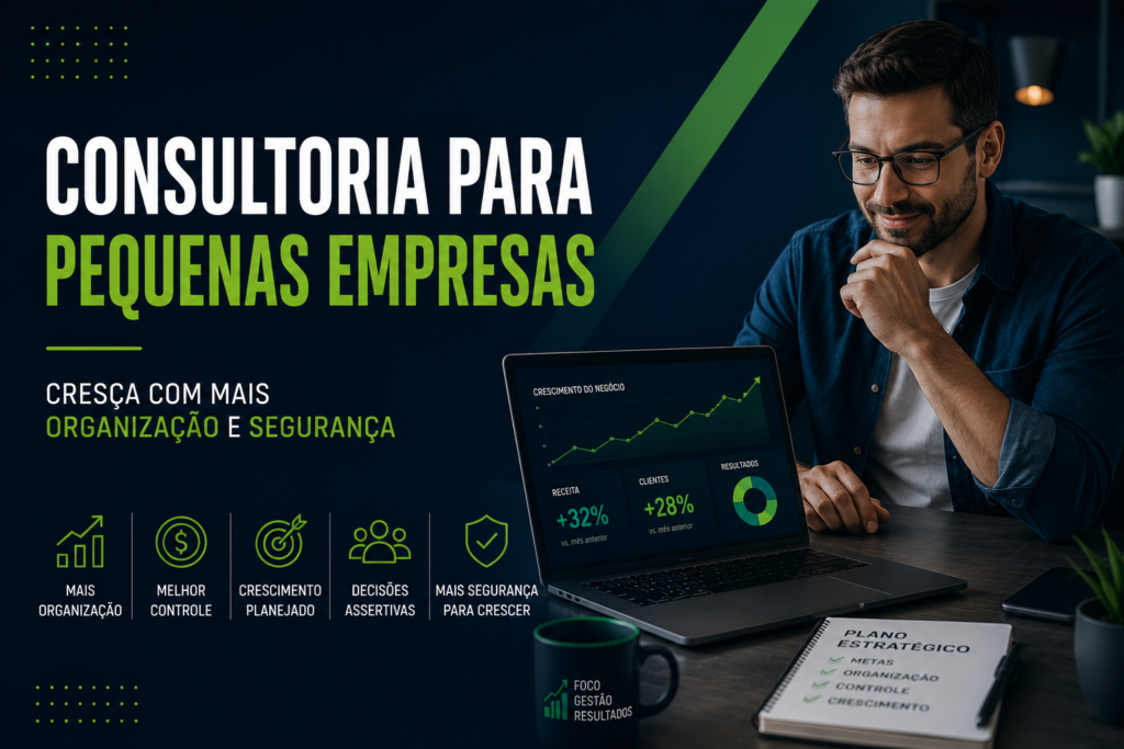Consultoria para Pequenas Empresas: Como Crescer com Mais Segurança e Organização 1 Consultoria para pequenas empresas e crescimento