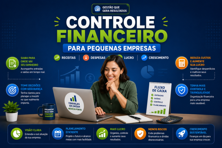 Controle financeiro para pequenas empresas